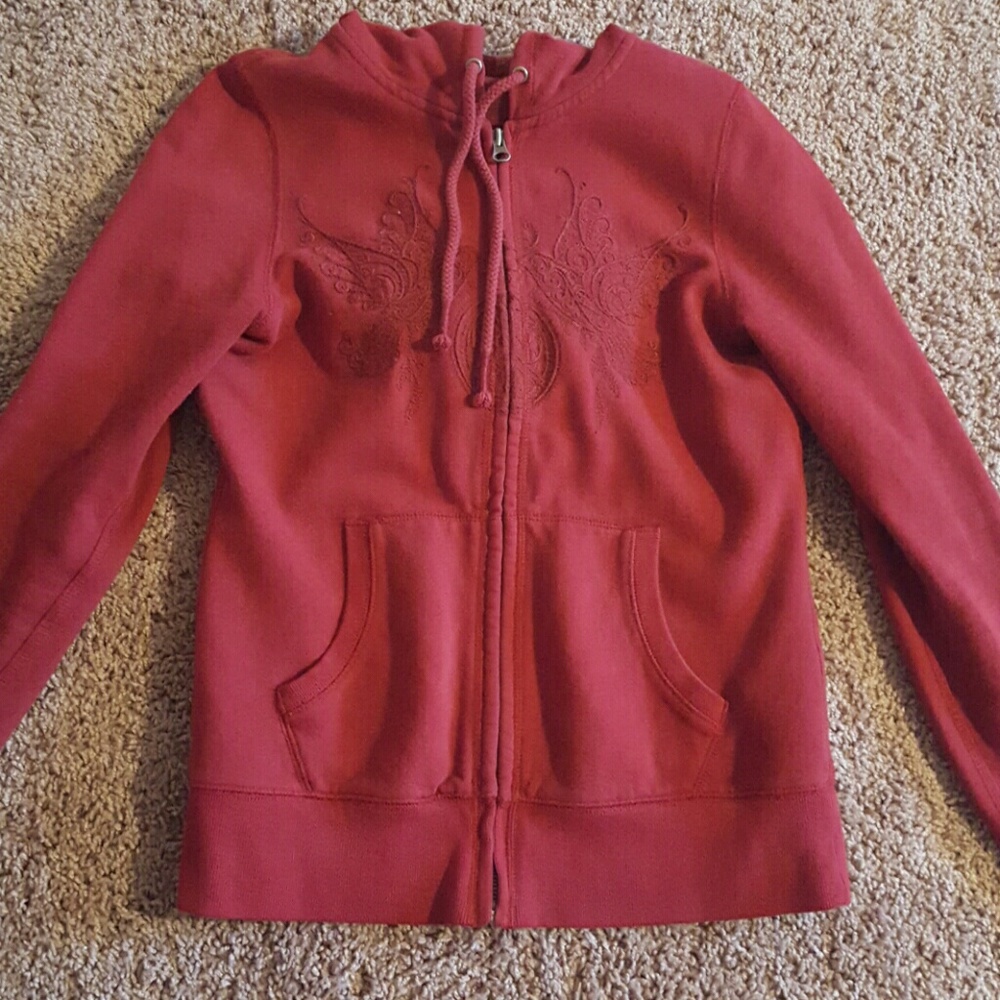 Red hoodie